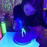 fluid bear painting